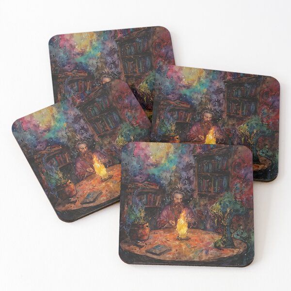 Item preview, The Alchemist Lair - Abstract Surreal - 2 designed and sold by nyathiwa.