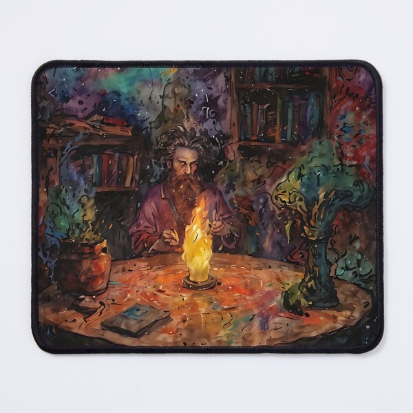 Item preview, The Alchemist Lair - Abstract Surreal - 2 designed and sold by nyathiwa.