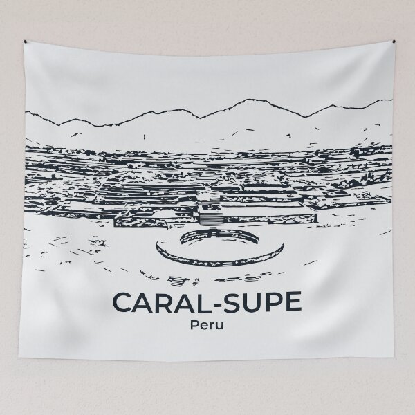 Item preview, Caral-Supe - Peru designed and sold by Lakeric Cityscapes.