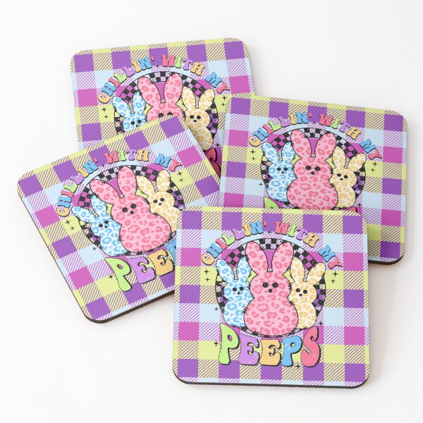 Item preview, Chilling with My Peeps Easter Buffalo Plaid Retro Vintage designed and sold by ShopFanCreation.