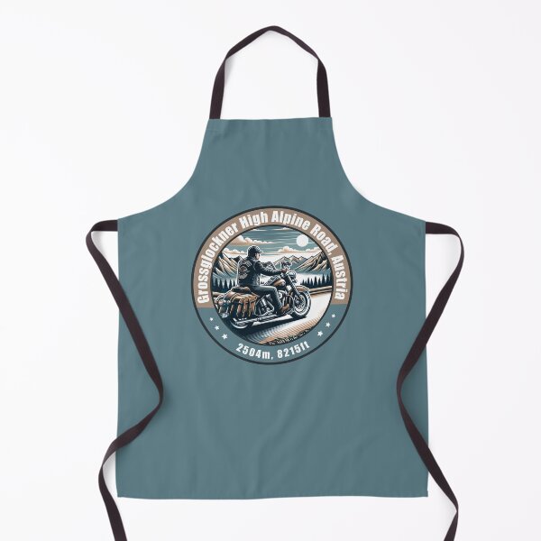 Item preview, Grossglockner High Alpine Road Austria Vintage Motorcycling Design designed and sold by CynthiaGraphics.