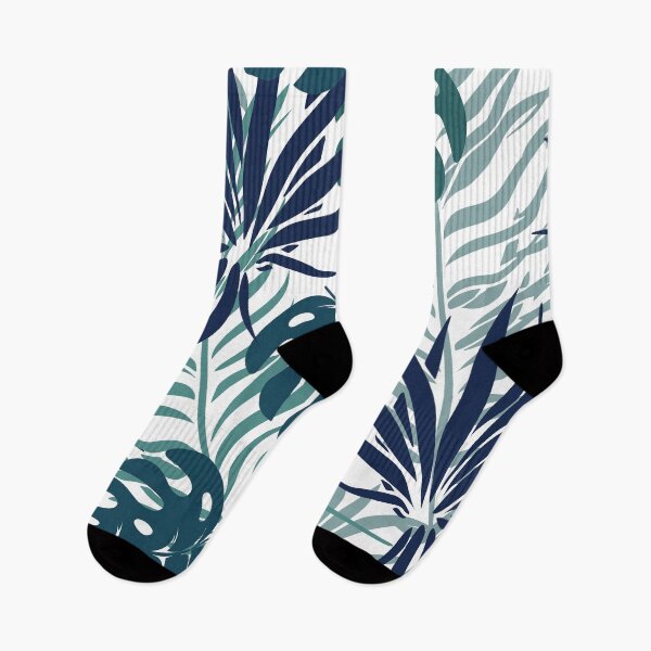 Item preview, tropical plant foliage pattern designed and sold by LivsPlantHouse.