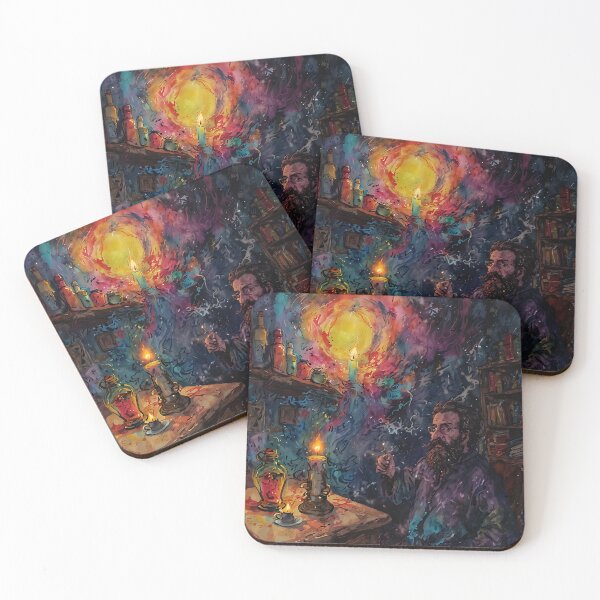 Item preview, The Alchemist Lair - Abstract Surreal - 1 designed and sold by nyathiwa.