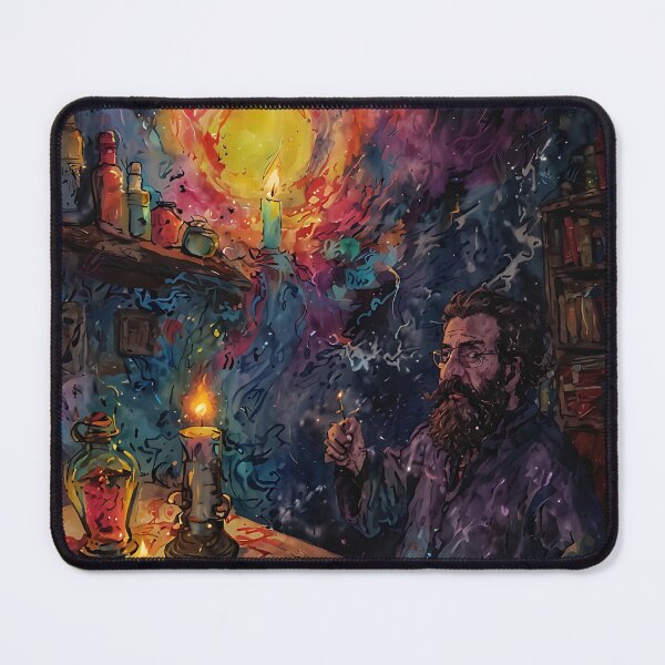 Item preview, The Alchemist Lair - Abstract Surreal - 1 designed and sold by nyathiwa.