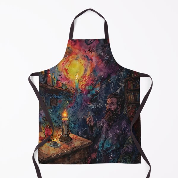 Item preview, The Alchemist Lair - Abstract Surreal - 1 designed and sold by nyathiwa.