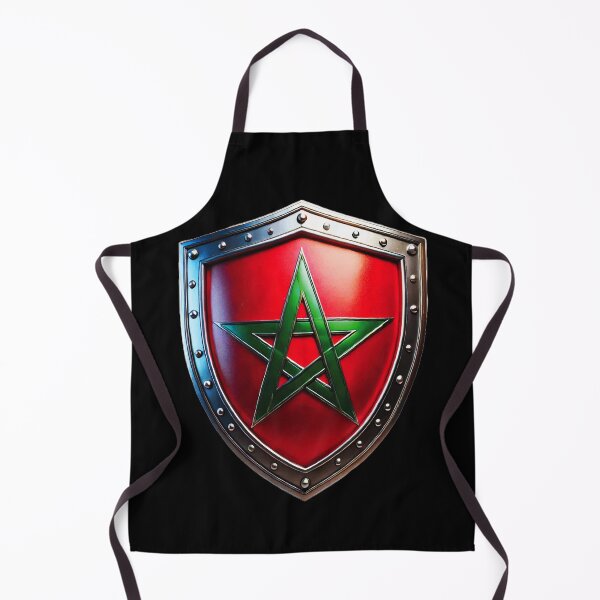 Item preview, Moroccan Shield of Valor – Strength and National Pride designed and sold by Highlandkings.