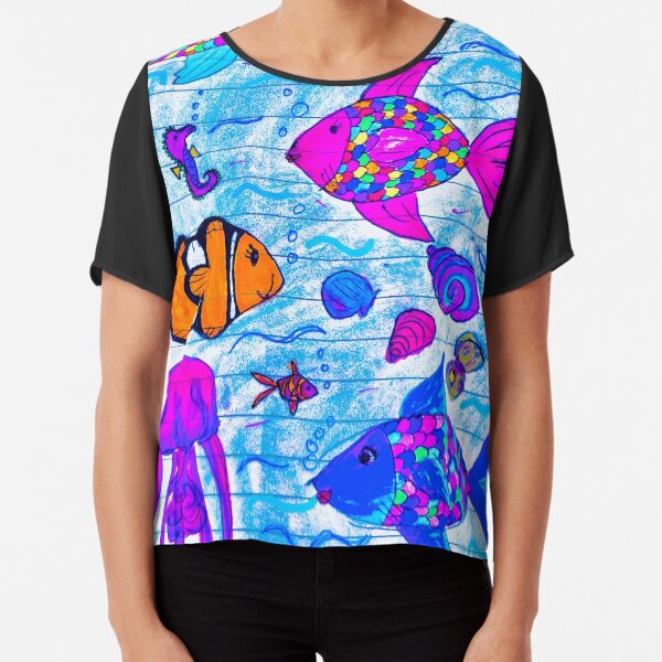 Item preview, Underwater World 2 – Fish, mussels, jellyfish and seahorses designed and sold by Cinnamon 1995.