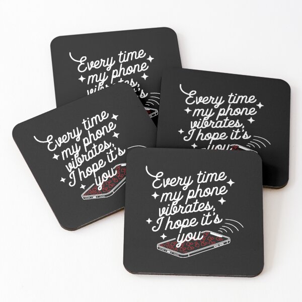 Item preview, Simple Vibes – Clean Phone Text Design with Hearts designed and sold by Fragy72.