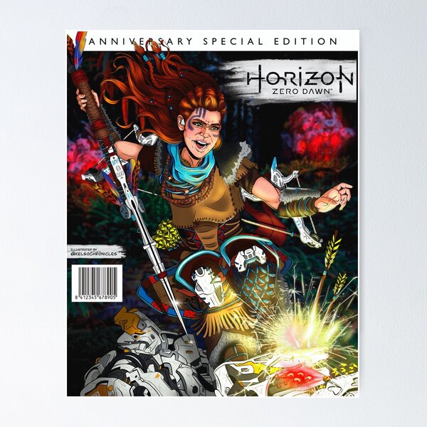 Item preview, HZD Comic Cover Variant designed and sold by kelsochronicles.