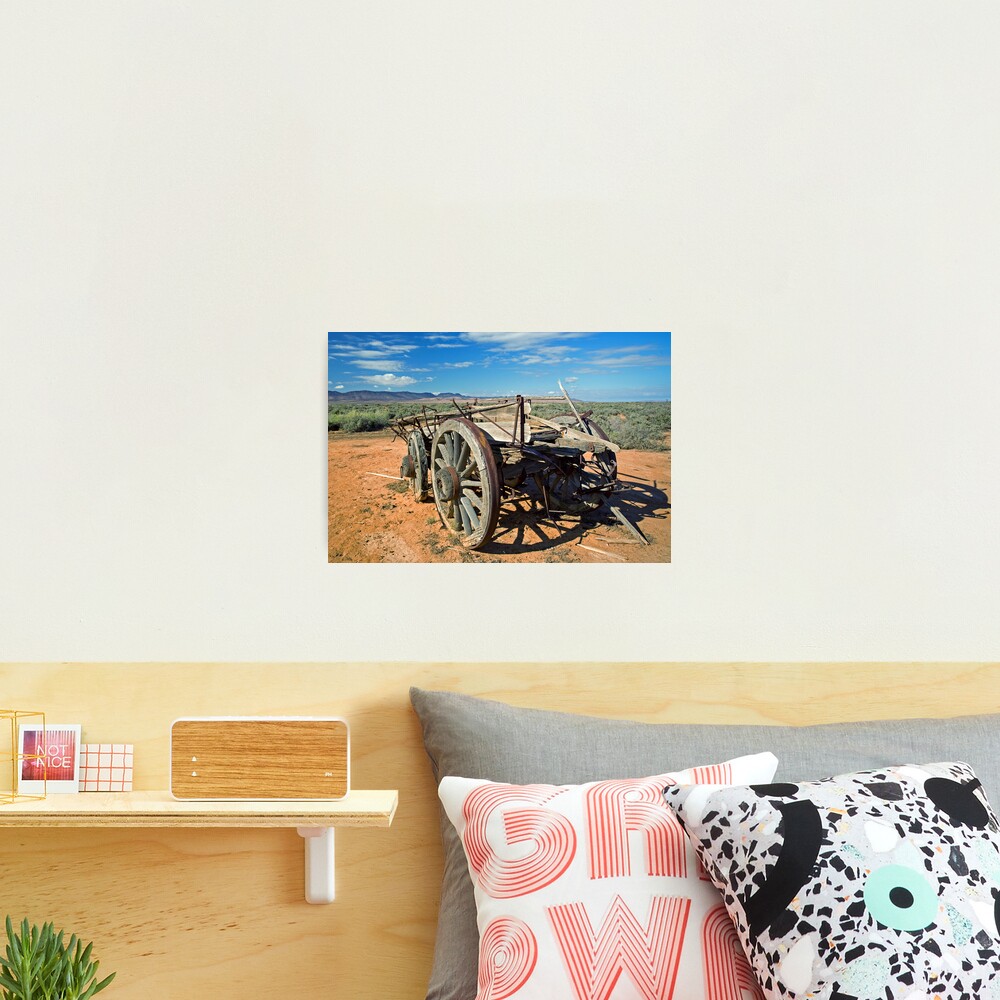 The Old Bullock Cart Photographic Print