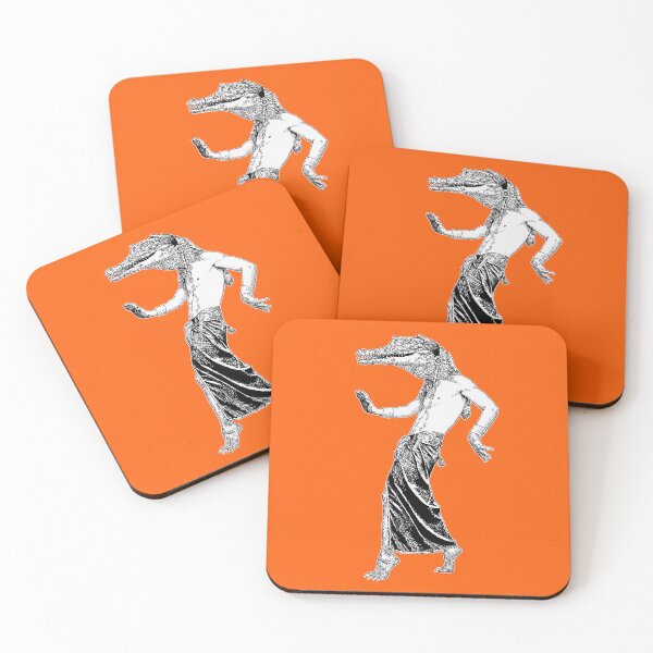 Item preview, Crocodance (B&W)   designed and sold by SpaceCatVisions.
