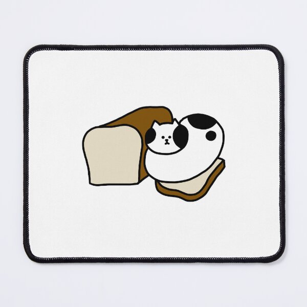 Item preview, a Cat and bread  designed and sold by superbaechoo.