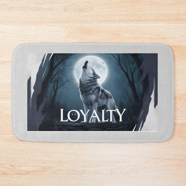 Item preview, Loyalty – Noble Wolf Animal Art for the Devoted Soul designed and sold by AIKNOCKTECK.