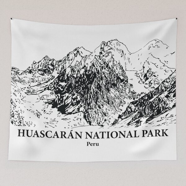Item preview, Huascarán National Park - Peru designed and sold by Lakeric Cityscapes.