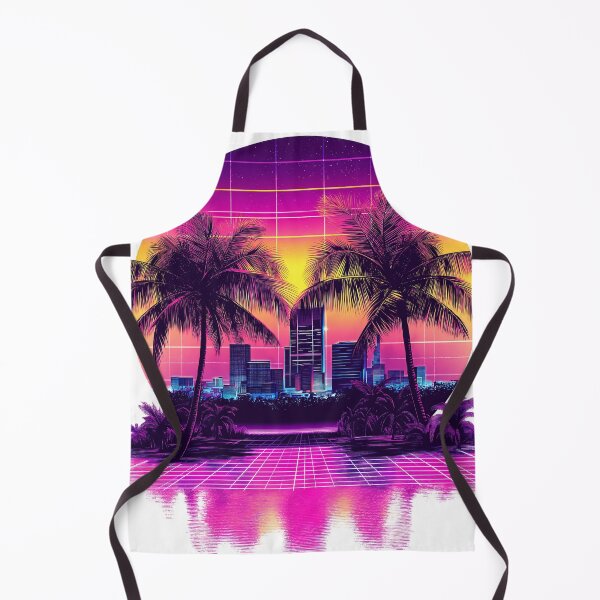 Item preview, Neon Miami Nights designed and sold by MysticCanvasAi.