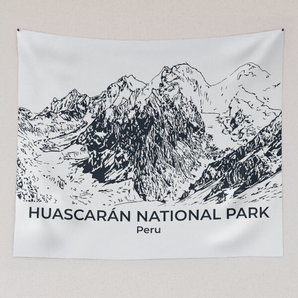 Item preview, Huascarán National Park - Peru designed and sold by Lakeric Cityscapes.