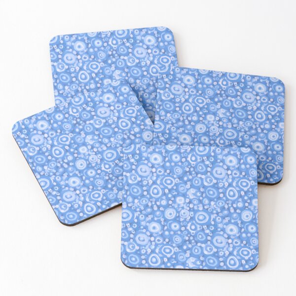Item preview, Blue swirlyness designed and sold by Art and Tea Studio.