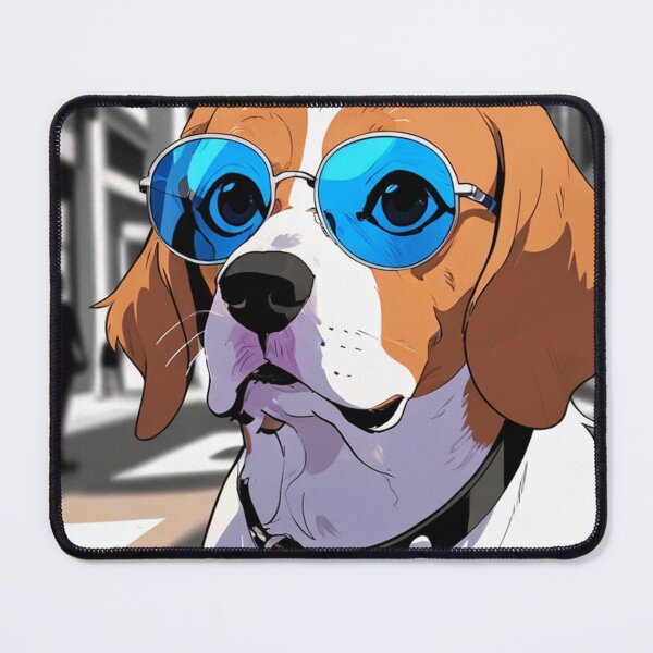 Item preview, Beagle dog with glasses designed and sold by caperaerik.