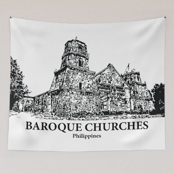Item preview, Baroque Churches - Philippines designed and sold by Lakeric Cityscapes.