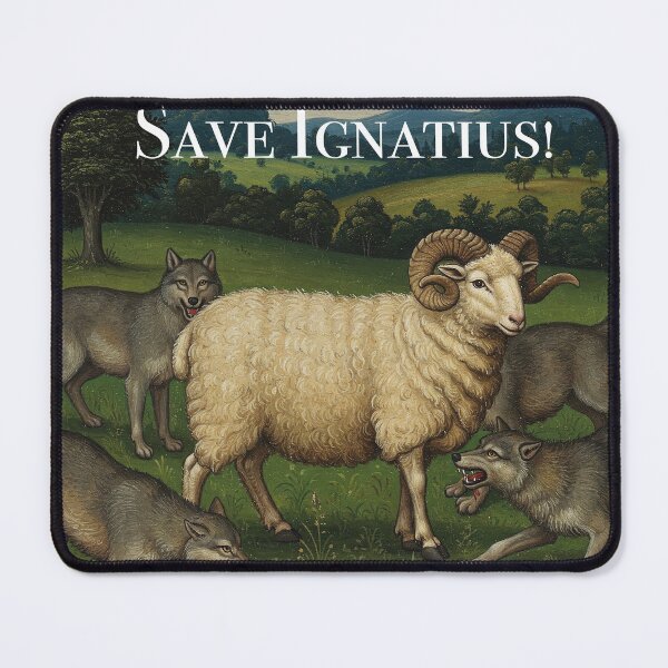 Item preview, New quest: Save Ignatius KCD. Kingdom come and deliver us from the wolves. designed and sold by Space Hyenas.