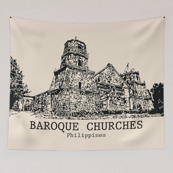 Item preview, Baroque Churches - Philippines designed and sold by Lakeric Cityscapes.