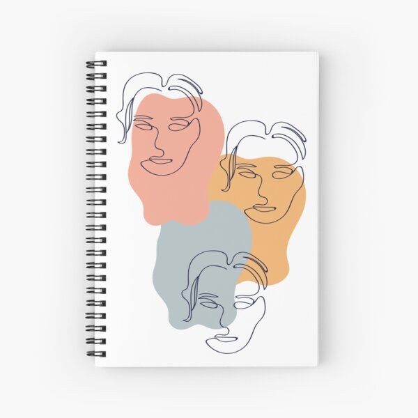 Item preview, Modern abstract woman faces. designed and sold by maredesign.