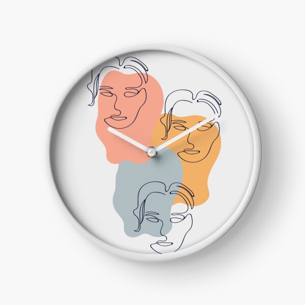 Item preview, Modern abstract woman faces. designed and sold by maredesign.