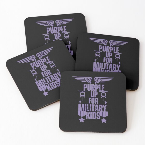 Item preview,  Purple Up For Military Kids designed and sold by ArtDesignTp.