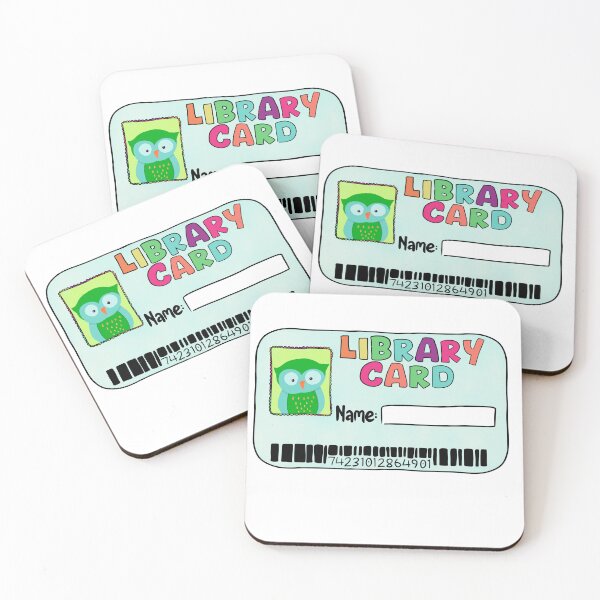 Item preview, Owl library card designed and sold by Nataliatcha.
