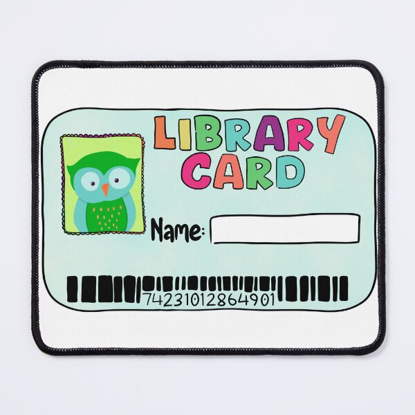 Item preview, Owl library card designed and sold by Nataliatcha.