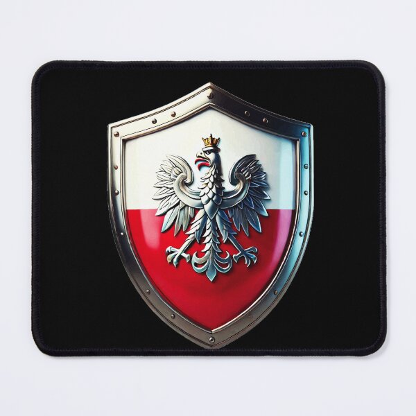 Item preview, Polish Shield of Valor – Strength and National Heritage designed and sold by Highlandkings.