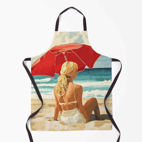 Item preview, the red beach umbrella designed and sold by randynash.