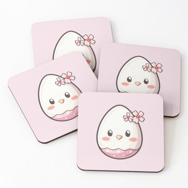 Item preview, Kawaii Cherry Blossom Easter Egg designed and sold by KindlyKawaii.