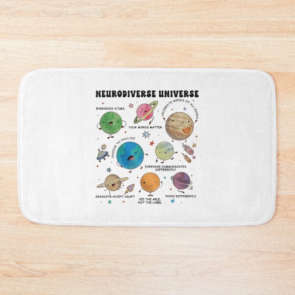 Item preview, Autism Awareness Neurodiverse Universe Sped Teacher designed and sold by Galactic-Sketch.