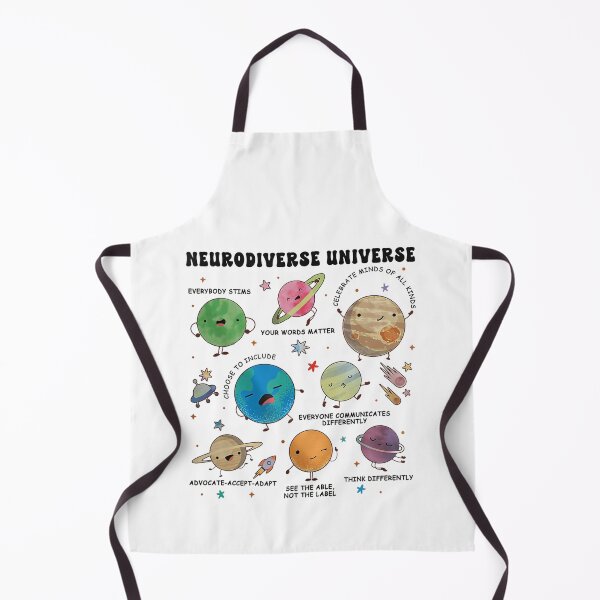 Item preview, Autism Awareness Neurodiverse Universe Sped Teacher designed and sold by Galactic-Sketch.
