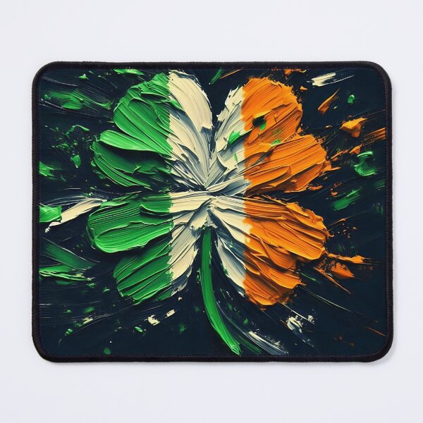 Item preview, Irish Clover (Irish Flag) designed and sold by Intriguing Designs.