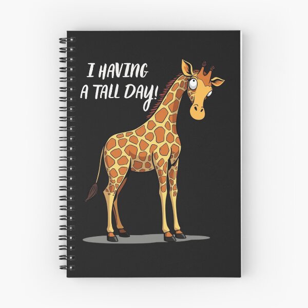Item preview, I’m Having a Tall Day - Funny Giraffe Cartoon Design designed and sold by likeforcode.
