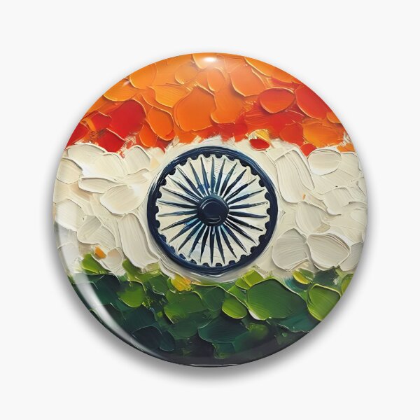 Item preview, Indian Flag  designed and sold by Intriguing Designs.