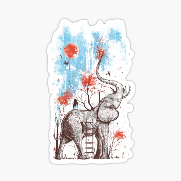 A Happy Place Sticker
