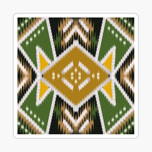 Item preview, Cute abstract ikat pattern graphic illustration design. designed and sold by sdartproject.