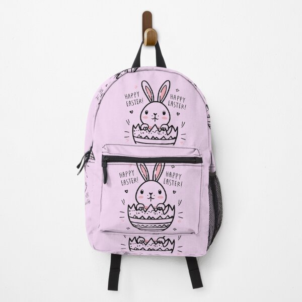 Item preview, Cute pastel Easter design with a bunny and decorated eggs #6 designed and sold by PromptYou.