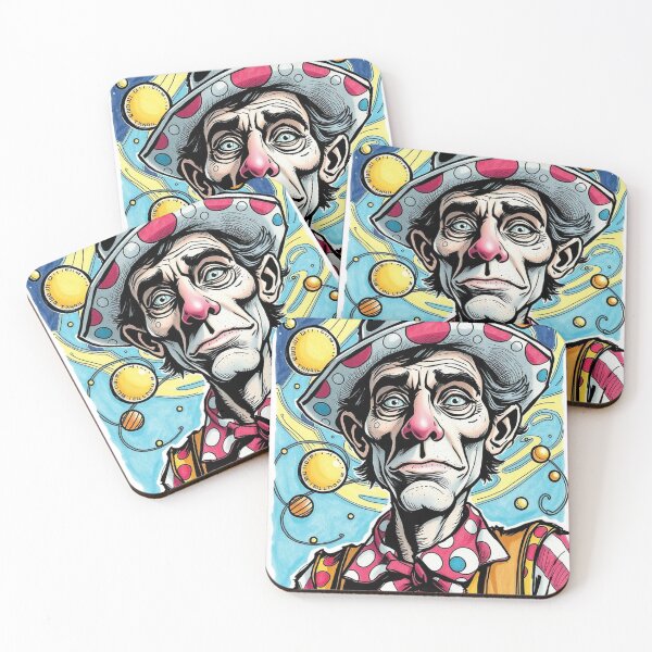 Item preview, Cosmic Clown designed and sold by ColorVibre.