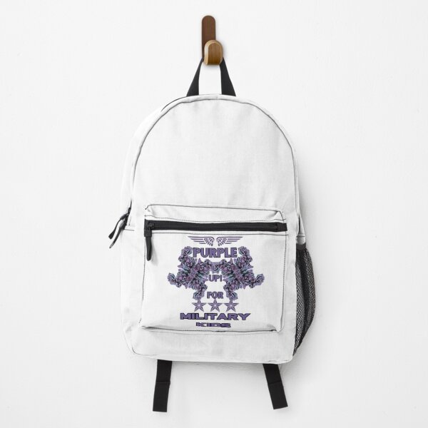 Item preview, Purple Up Support Military Kids Copper Crystal Design Month of the Military Child designed and sold by ArtDesignTp.