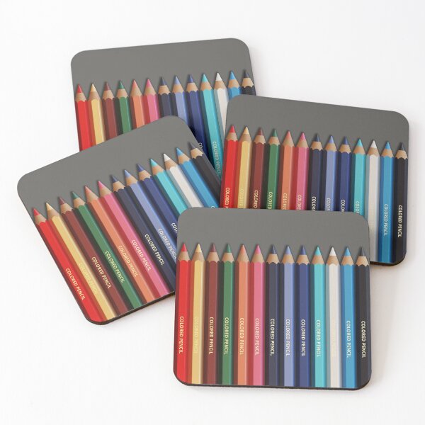 Item preview, Colorful Rainbow Pencil Lineup designed and sold by trepiu.