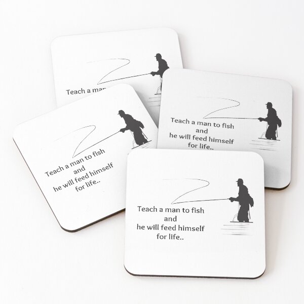 Item preview, Teach a man to fish designed and sold by Alaskandreamer.