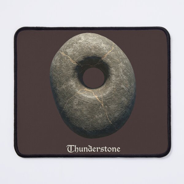 Item preview, Thunderstone. (WHITE TEXT) KCD. Kingdom come and deliver us from the ultimate power of the thunderstone. designed and sold by Space Hyenas.