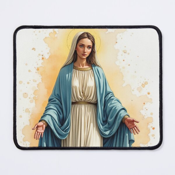 Item preview, Mother of God - Holy Mary – watercolor – soft colors designed and sold by Connys Colorful World.