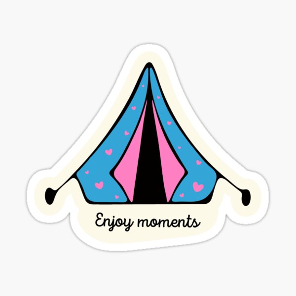 Item preview, Sticker for hiking designed and sold by KEKEONA.