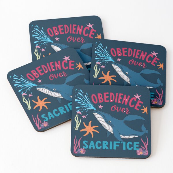 Item preview, Obedience Over Sacrifice  designed and sold by BlessedHandsDesigns.