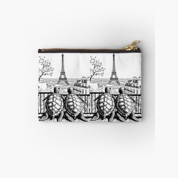 Item preview, Two Easter turtle watching Paris Eiffel tower,  Easter turtle wallpaper, easter turtle picture, designed and sold by Coolparrotgirl.